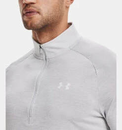 Under Armour Tech 2.0 1/2 Zip Genser - Grå -Butikk Garmin ua20tech20LS20light20grey 4