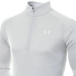 Under Armour Tech 2.0 1/2 Zip Genser - Grå -Butikk Garmin ua20tech20LS20light20grey 6